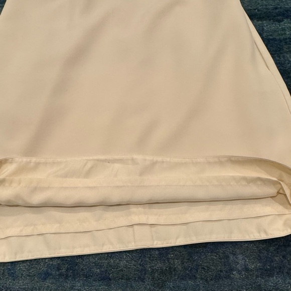 J.Crew Ivory Lace Sleeve Sheath Dress Size 6 | Old Money Luxury Classic Workwear - Picture 5 of 9